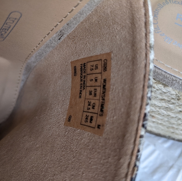 Chunky Heel Leather Snakeskin Mules Sandals - Picture 7 of 7